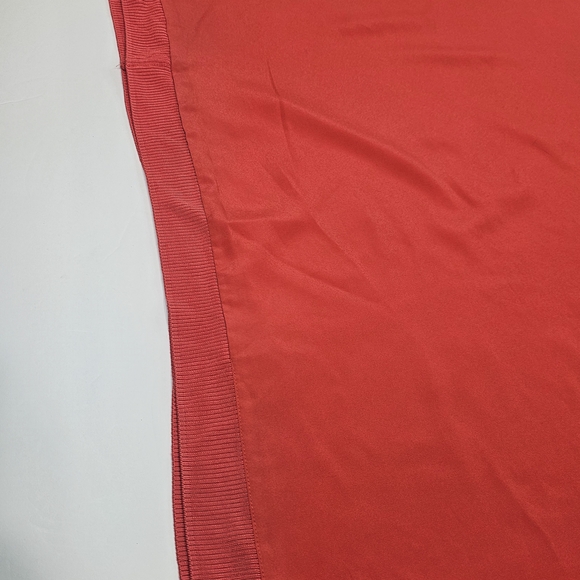 Michael Kors Women's Orange Kaftan Sz L Blouse Top - Picture 8 of 8